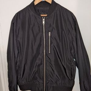 Men nylon Bomber Jacket